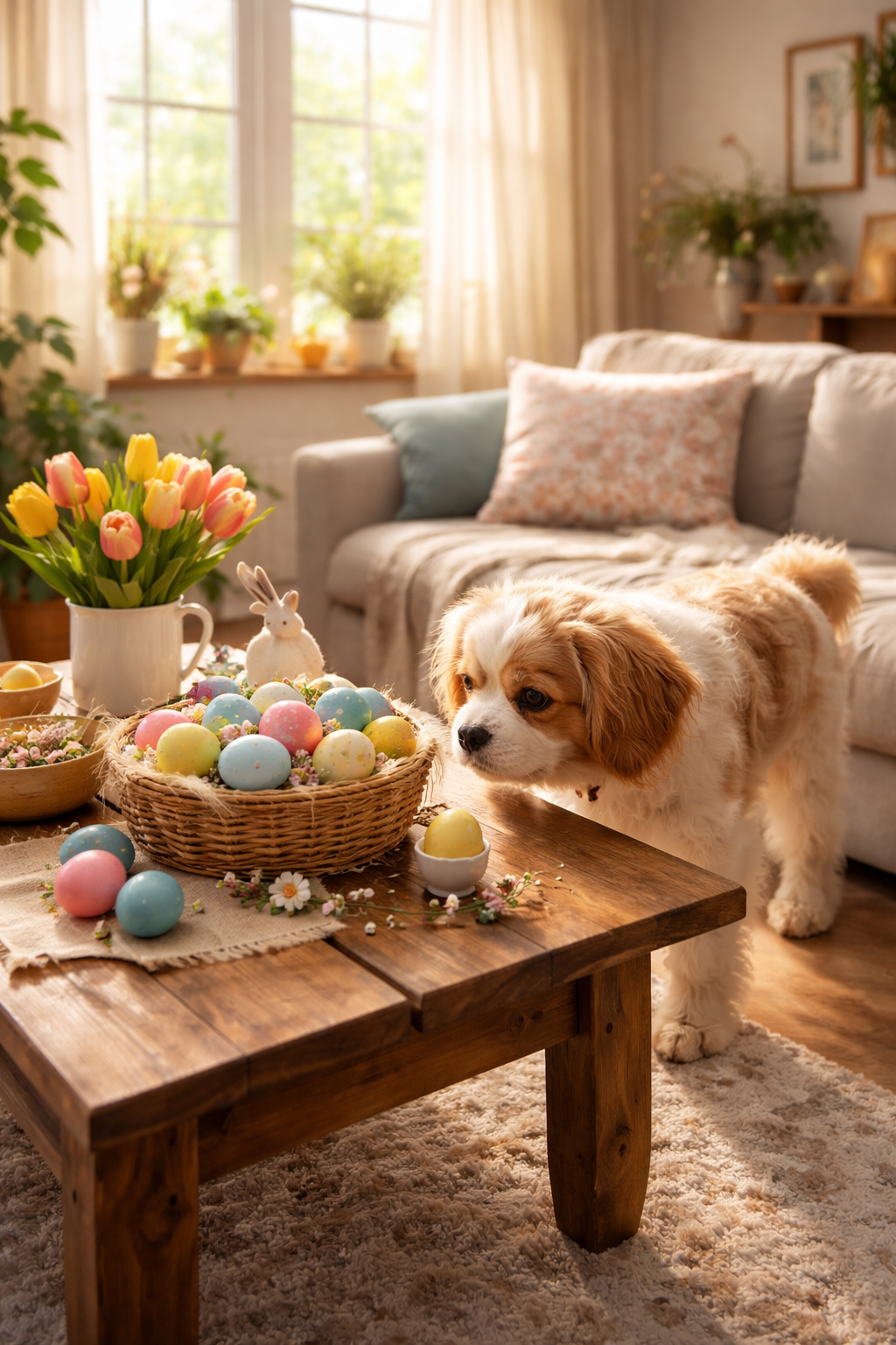 Your Small Dog Already Knows It's Easter?
