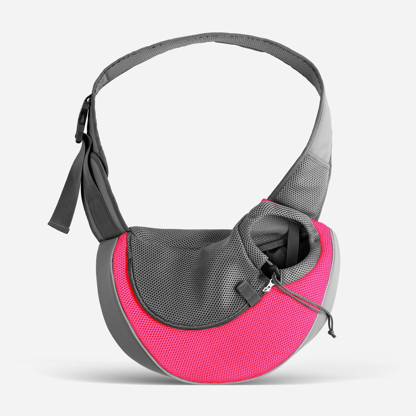 Pet Sling Carrier for Small Dogs Rose Grey