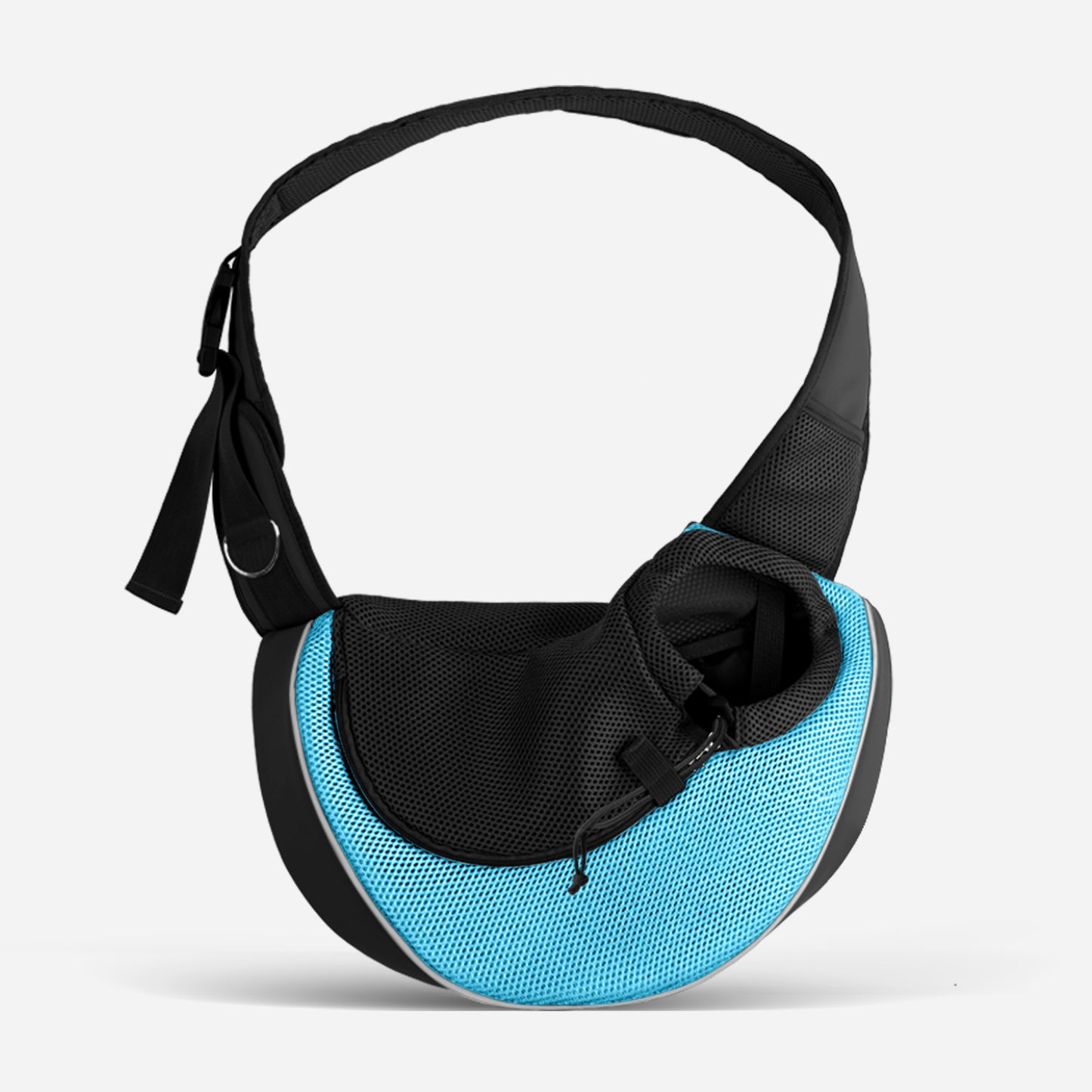 Pet Sling Carrier for Small Dogs Blue Black