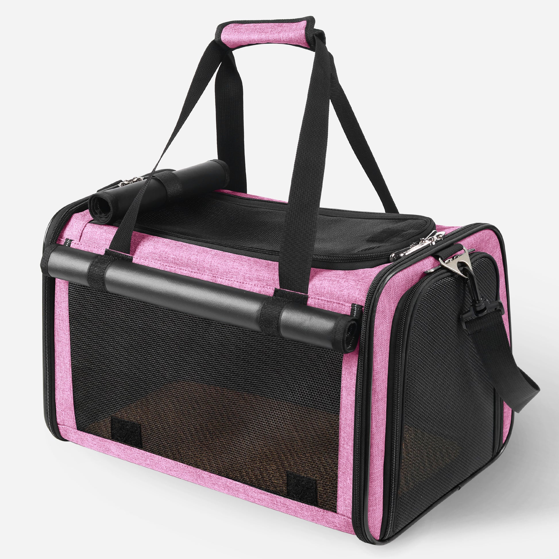 Airline Approved Travel Bag Puppy Carriers with Side Pockets