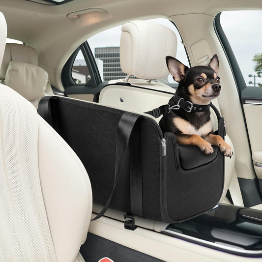 Dog Booster Car Seat Black