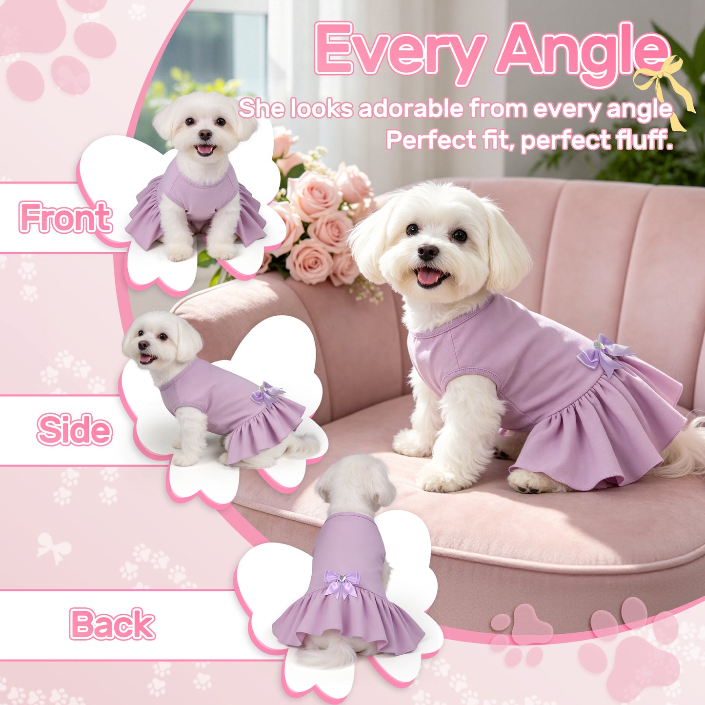 Dog Dress for Small Dogs