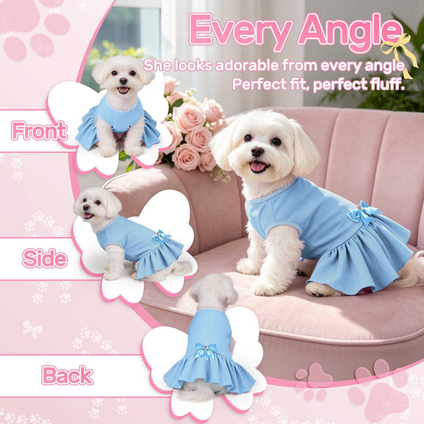 Dog Dress for Small Dogs