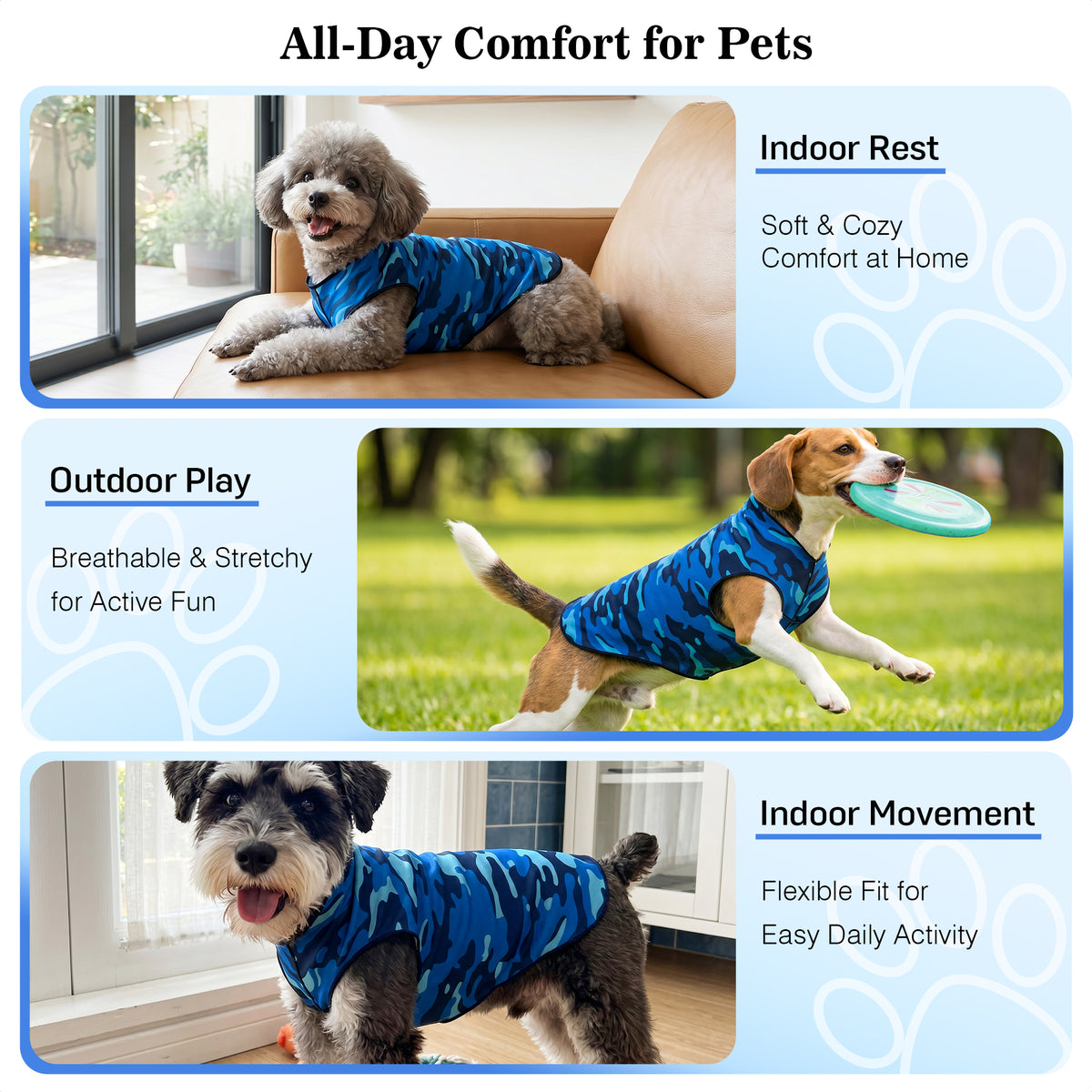 Dog T Shirt - Summer Cooling Vest