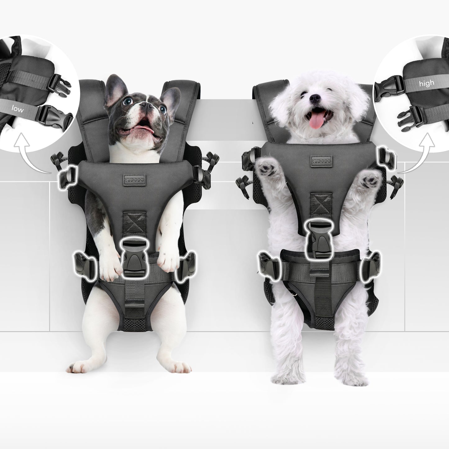 Front Pet Carrier Backpack for Small Dogs and Cats