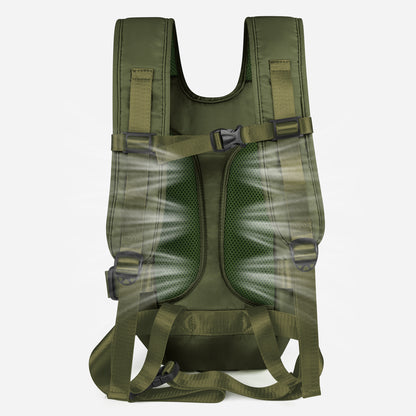 Front Pet Carrier Backpack for Small Dogs and Cats Army Green