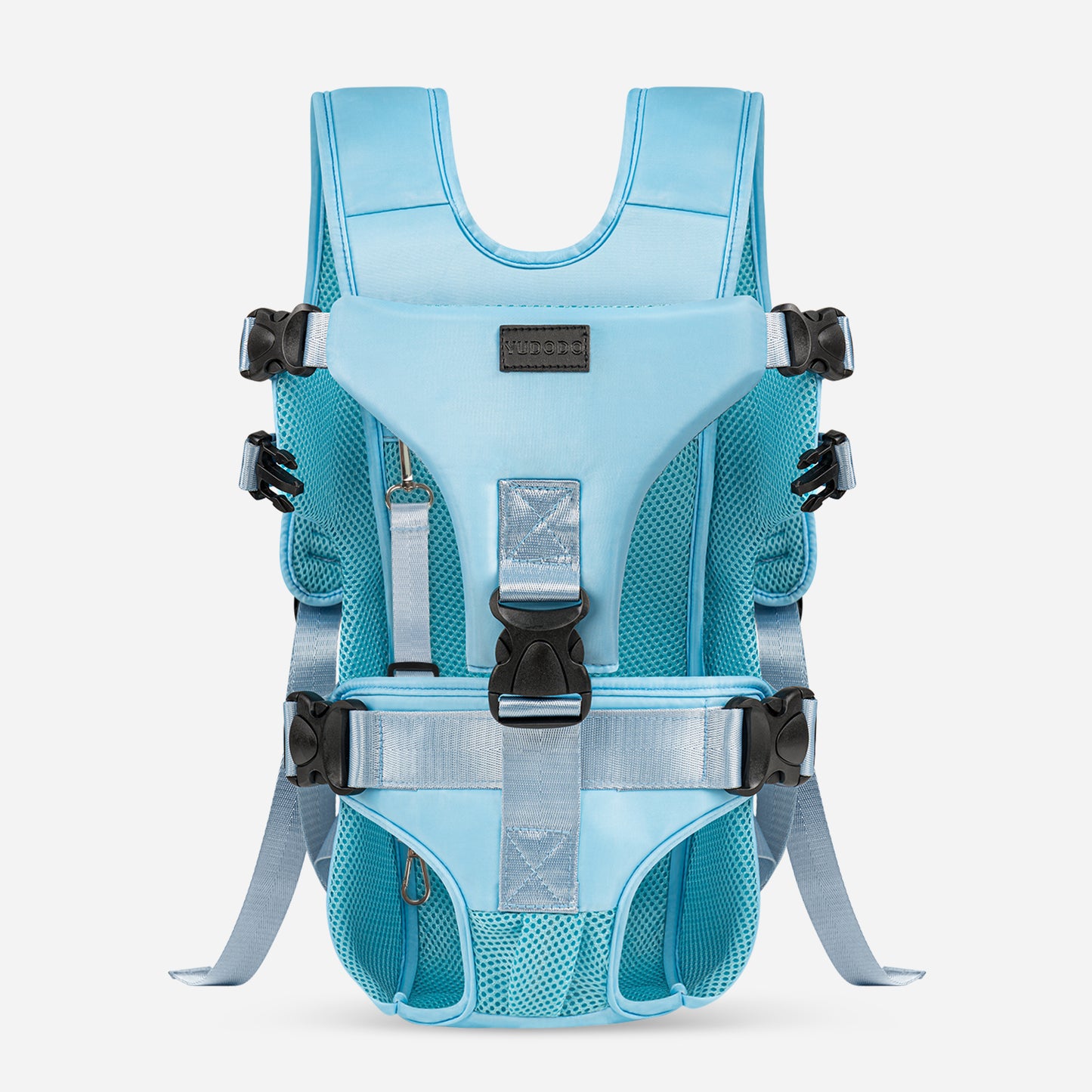 Front Pet Carrier Backpack for Small Dogs and Cats Blue