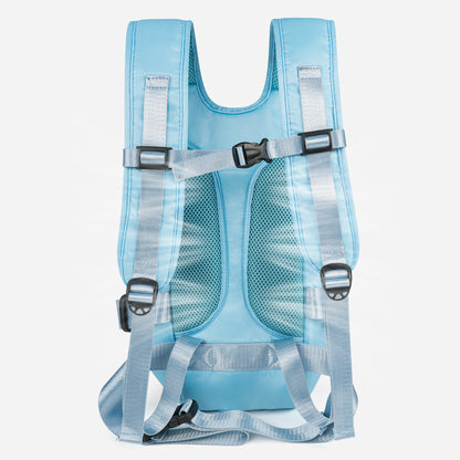 Front Pet Carrier Backpack for Small Dogs and Cats Blue
