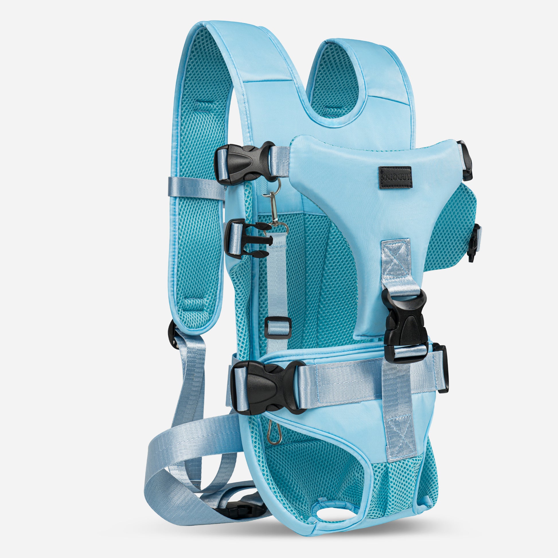 Front Pet Carrier Backpack for Small Dogs and Cats Blue