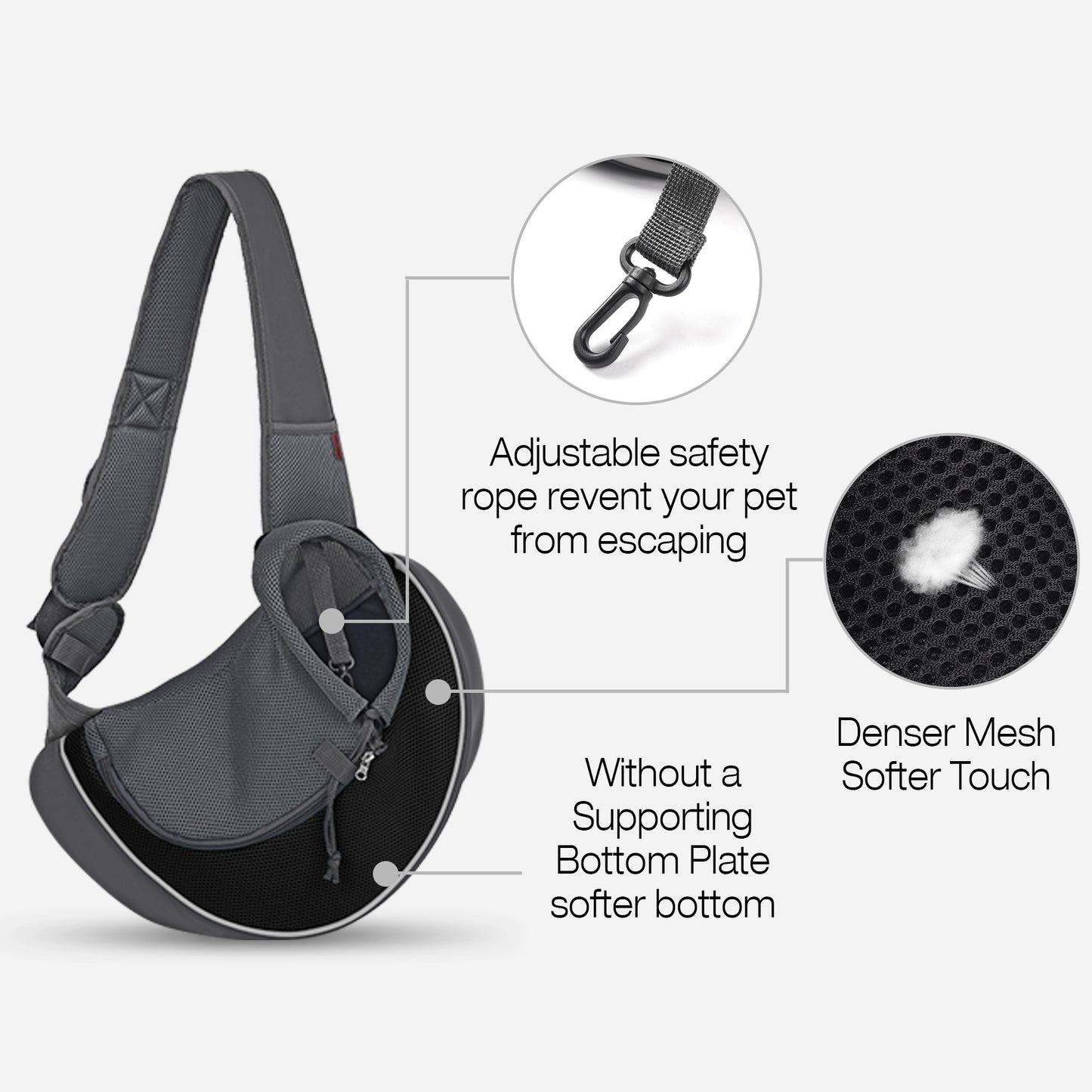 Pet Sling Carrier for Small Dogs