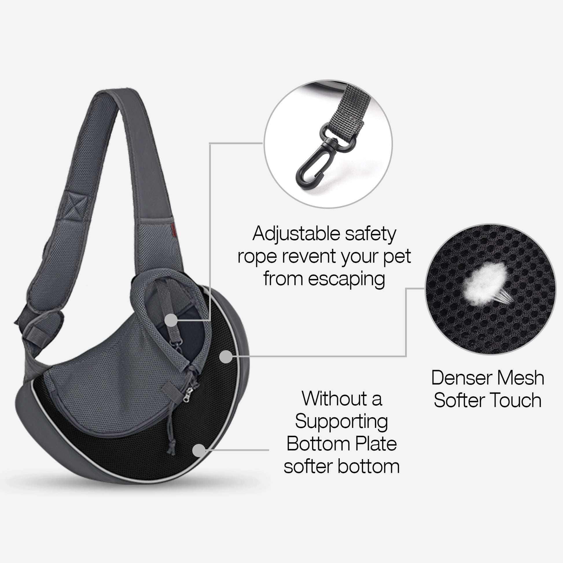 Pet Sling Carrier for Small Dogs