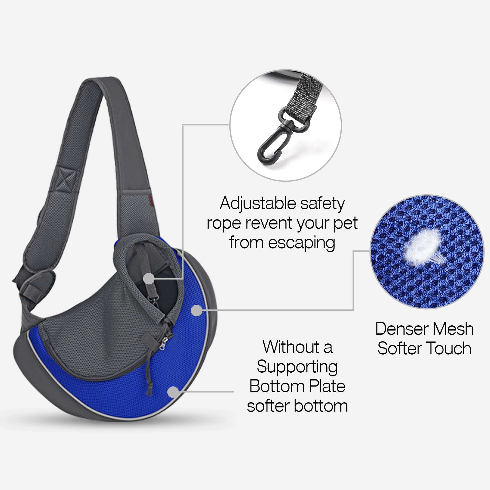 Pet Sling Carrier for Small Dogs