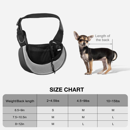 Pet Sling Carrier for Small Dogs