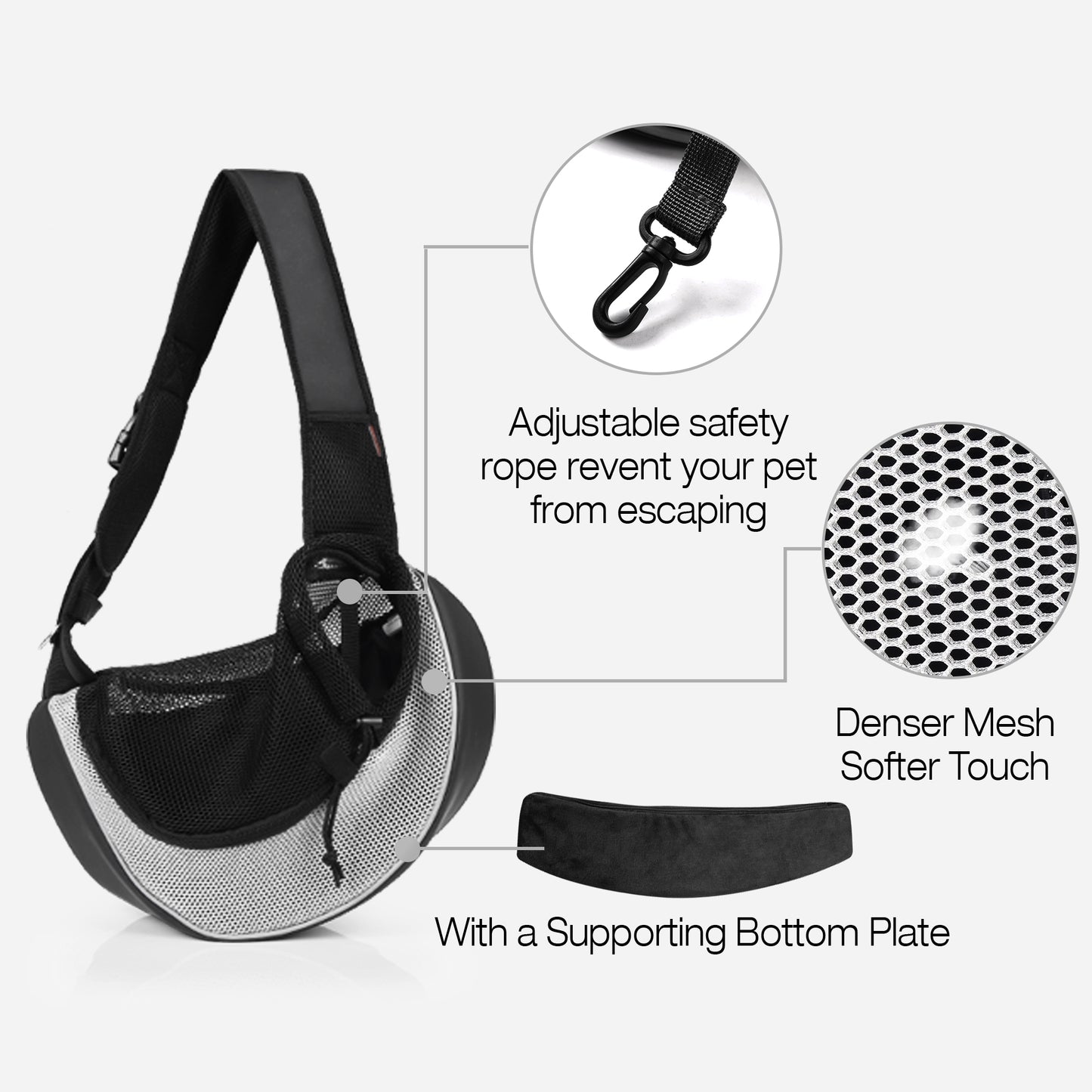 Pet Sling Carrier for Small Dogs