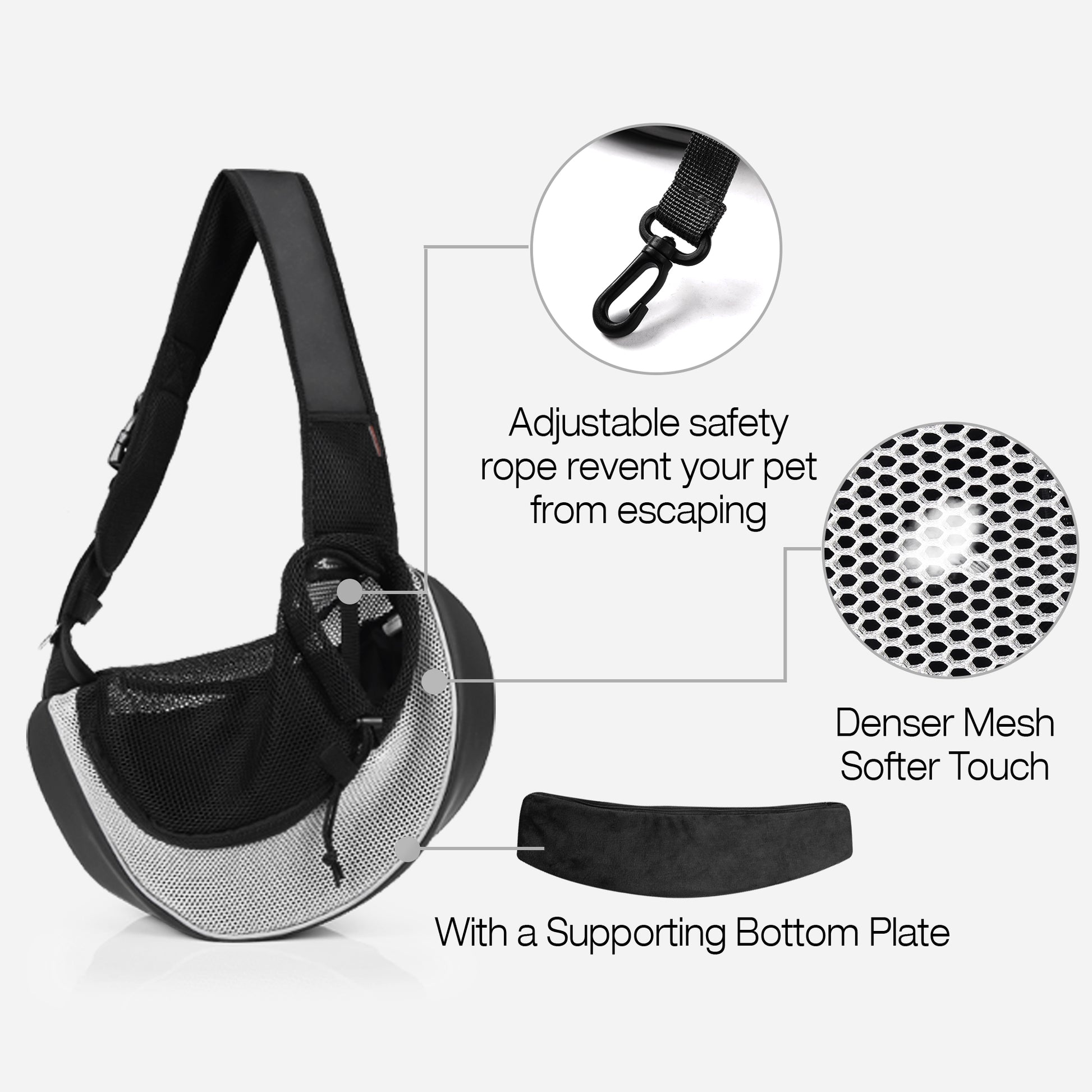 Pet Sling Carrier for Small Dogs