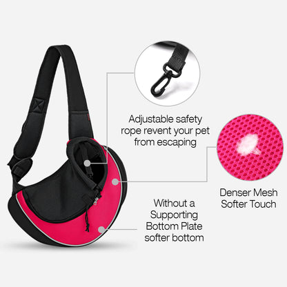 Pet Sling Carrier for Small Dogs Rose