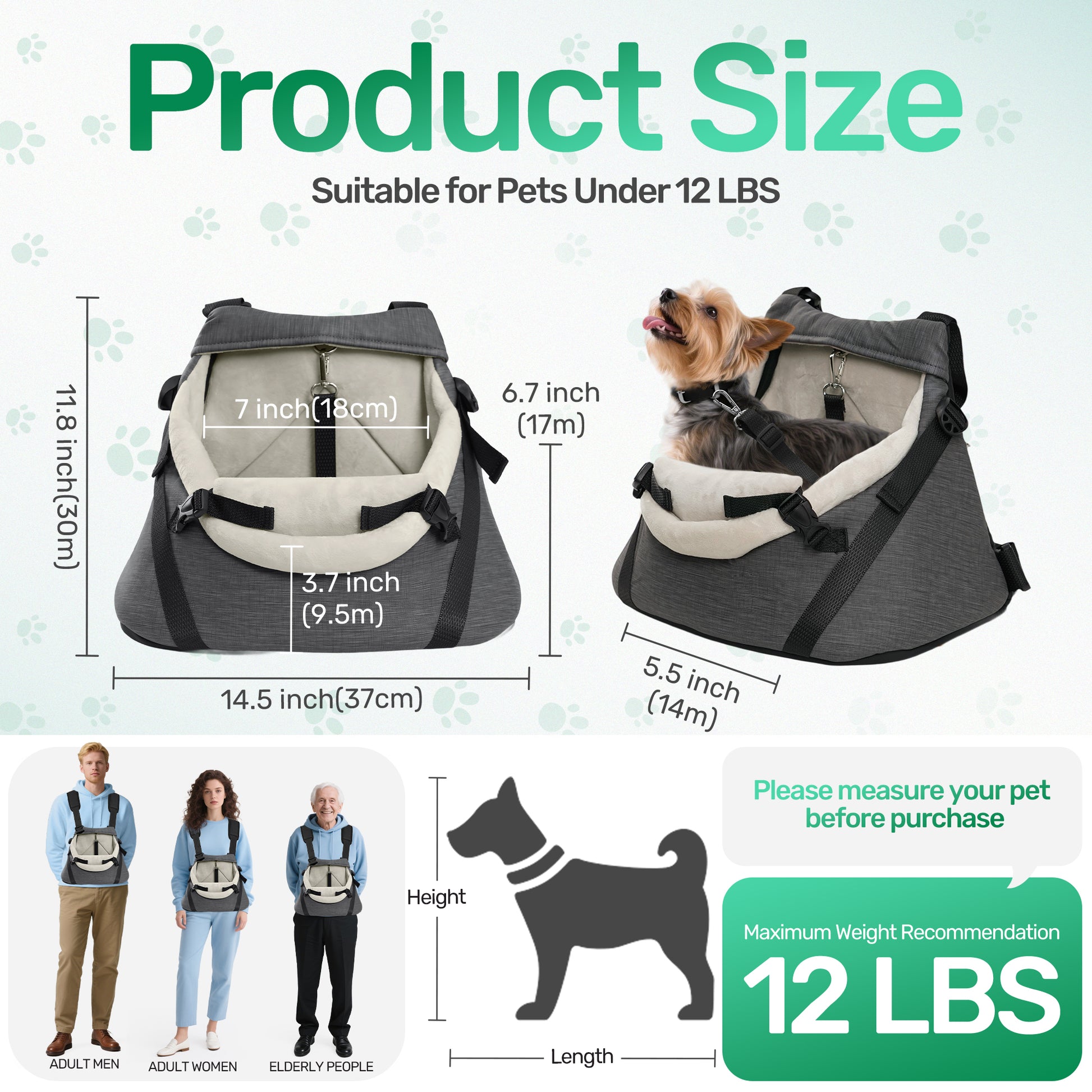 Small Dog Car Seat
