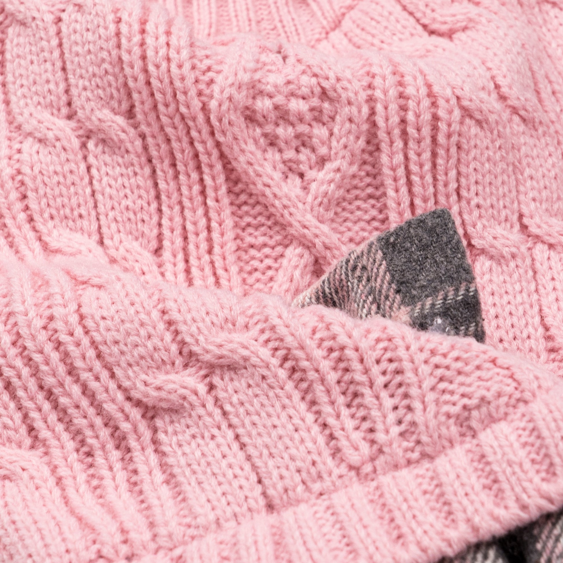 Small Dog Sweater Dress with Bowtie Turtleneck Pink