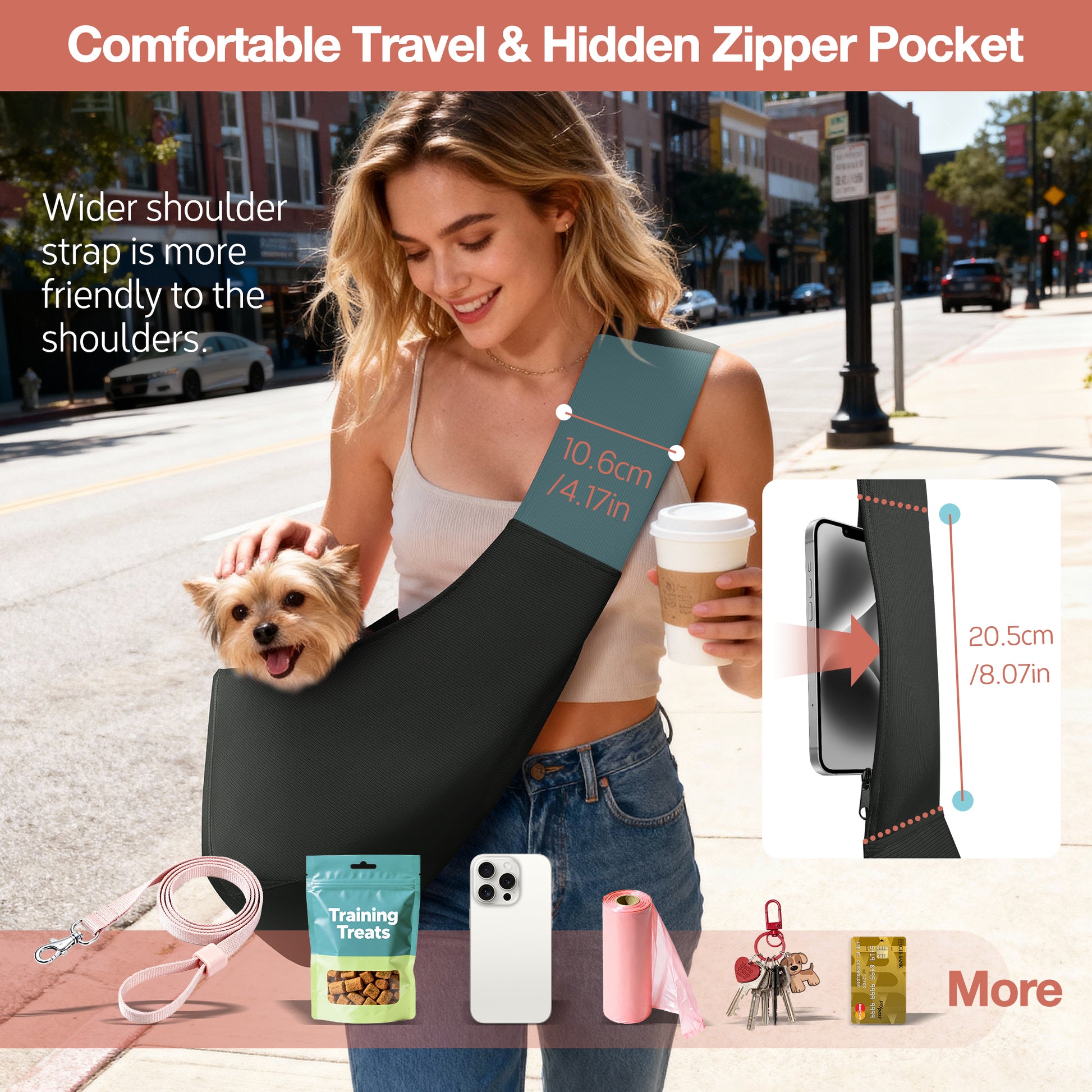 Small Dogs Lightweight Crossbody