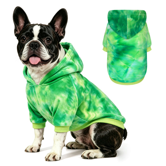 Tie Dye Dog Hoodie