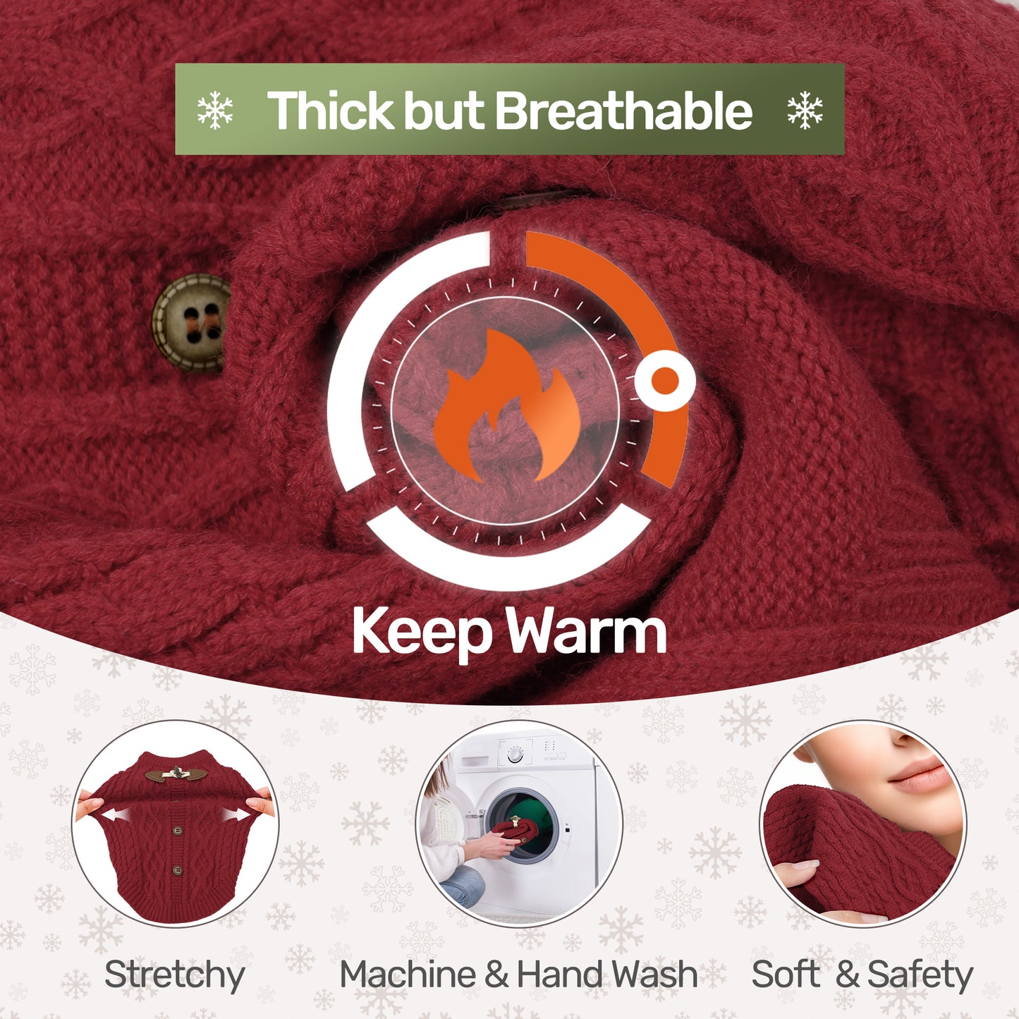 Warm Round Neck Winter Clothes_3